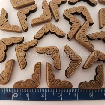 پرچ کناره 1.5 زرد قلم طرح دار