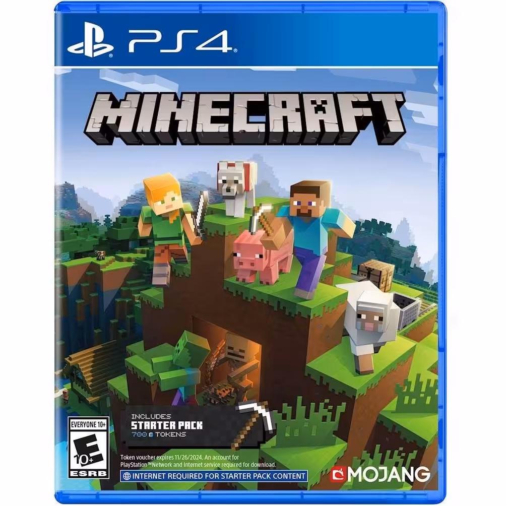 بازی Minecraft Starter Collection مخصوص PS4