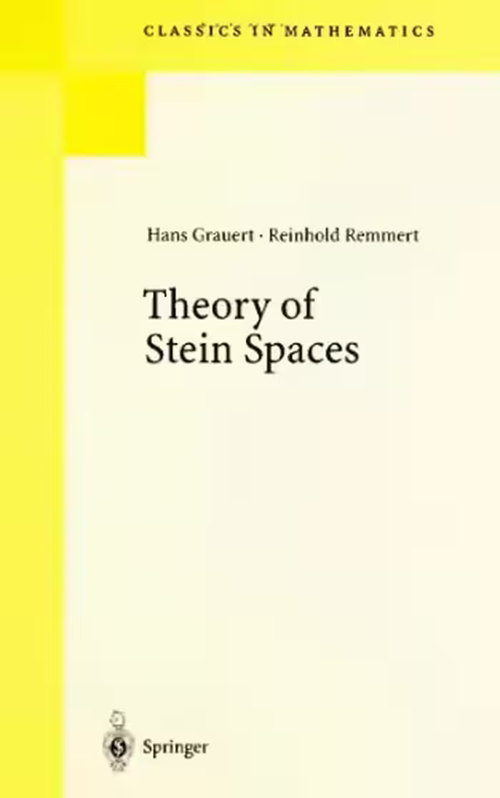 خرید و دانلود نسخه کامل کتاب Theory of Stein spaces