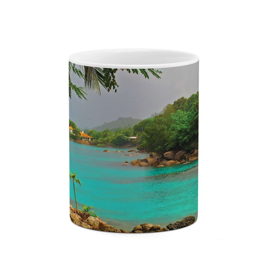 ماگ طرح ساحل مدل mgs05556