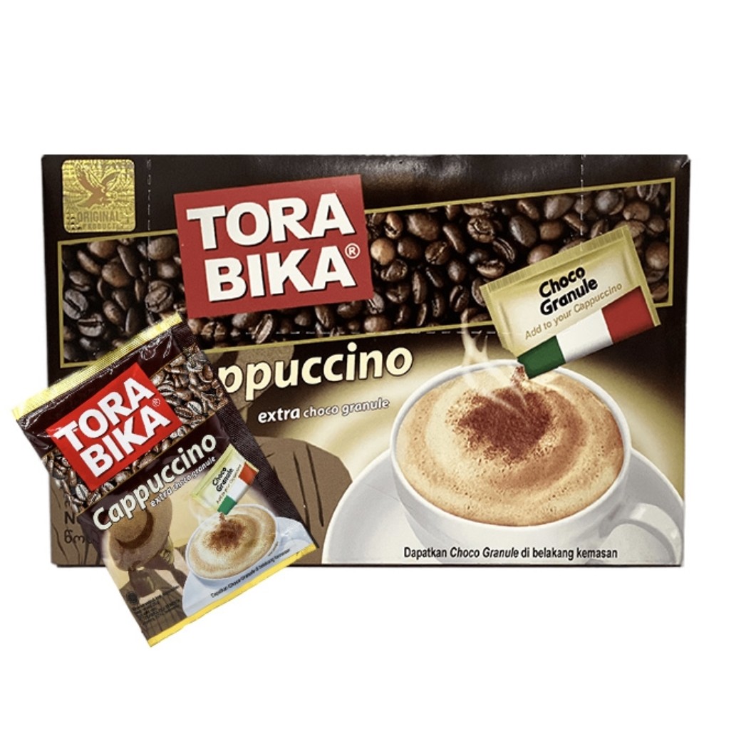 کاپوچینو جعبه ای ترابیکا Torabika بسته 20 عددی اصل اندونزی به شرط ، جدید و شیک