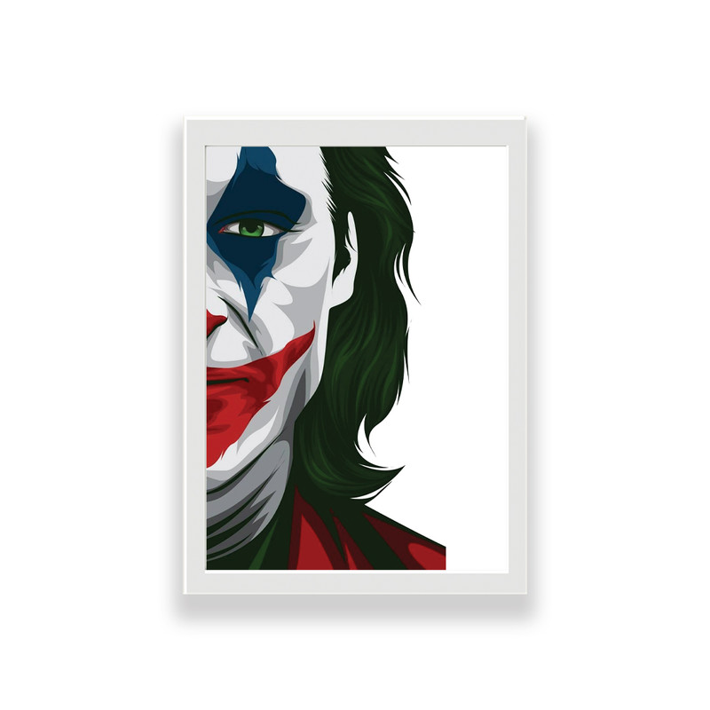 تابلو طرح جوکر | دنیای قاب