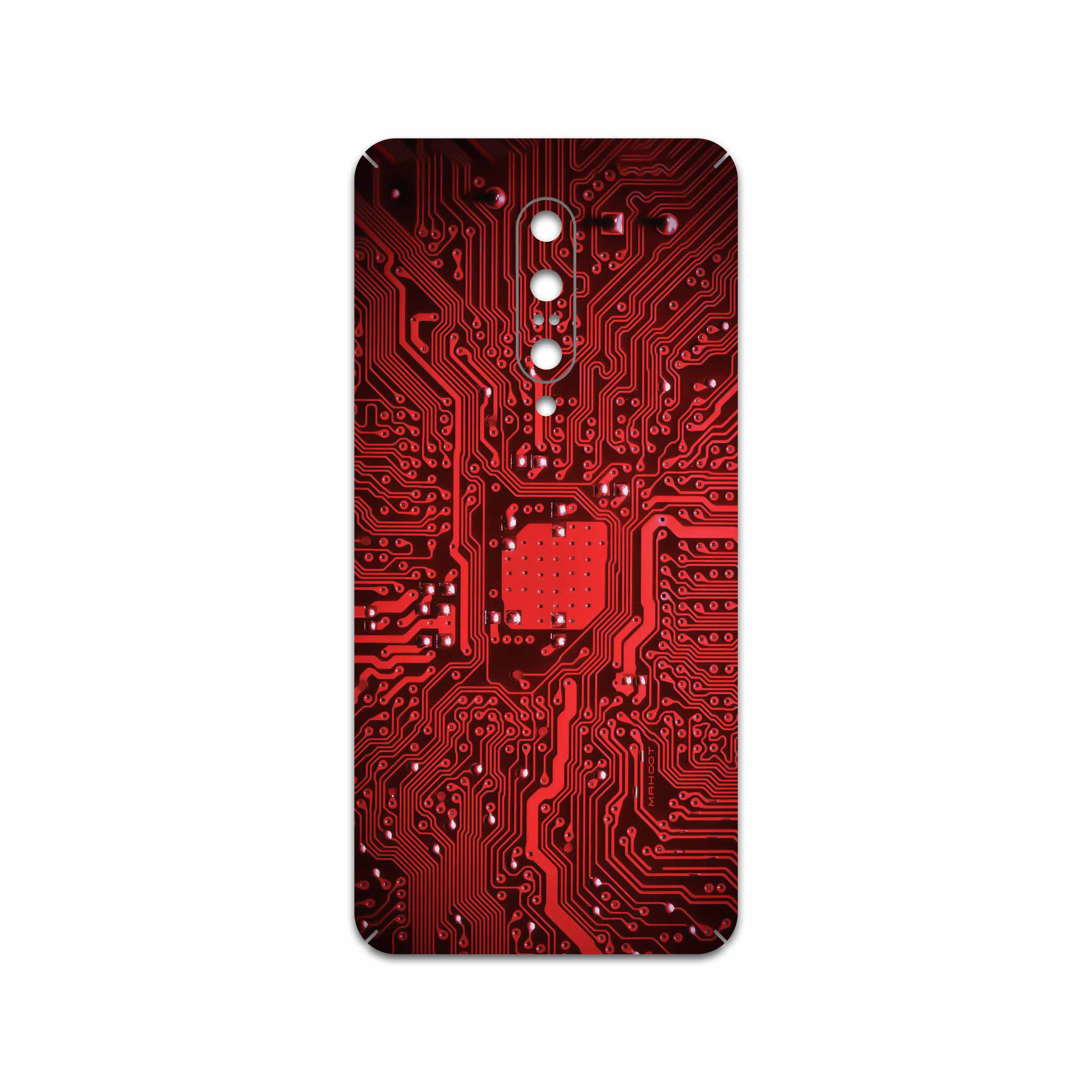 برچسب پوششی ماهوت مدل Red Printed Circuit Board مناسب برای گوشی موبایل وان پلاس 7 Pro