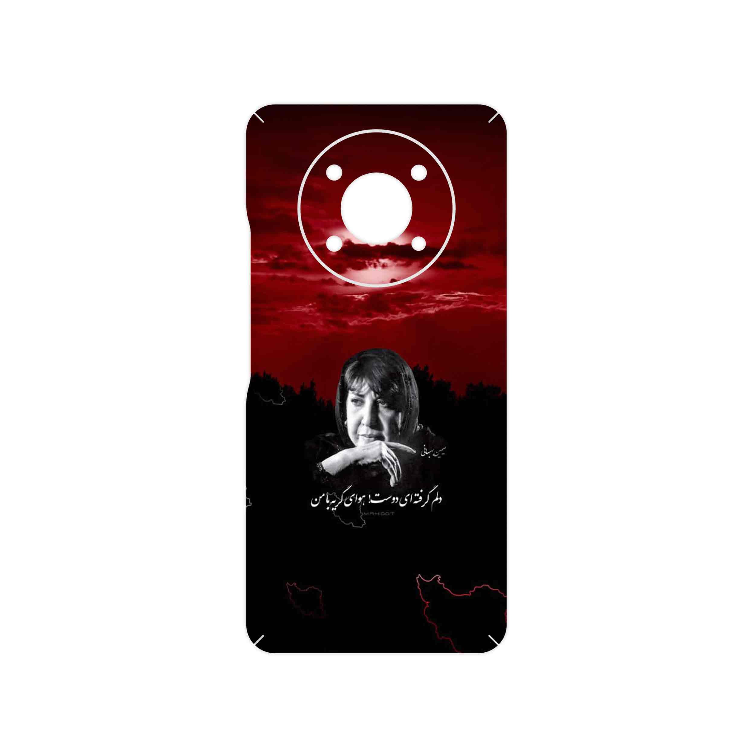 برچسب پوششی ماهوت مدل Simin Behbehani مناسب برای گوشی موبایل آنر X9 5G