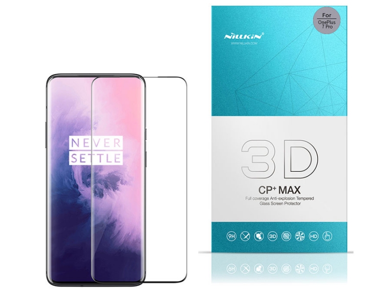 محافظ صفحه نمایش شیشه‌ ای نیلکین وان پلاس Nillkin 3D CP  Max Glass OnePlus 8