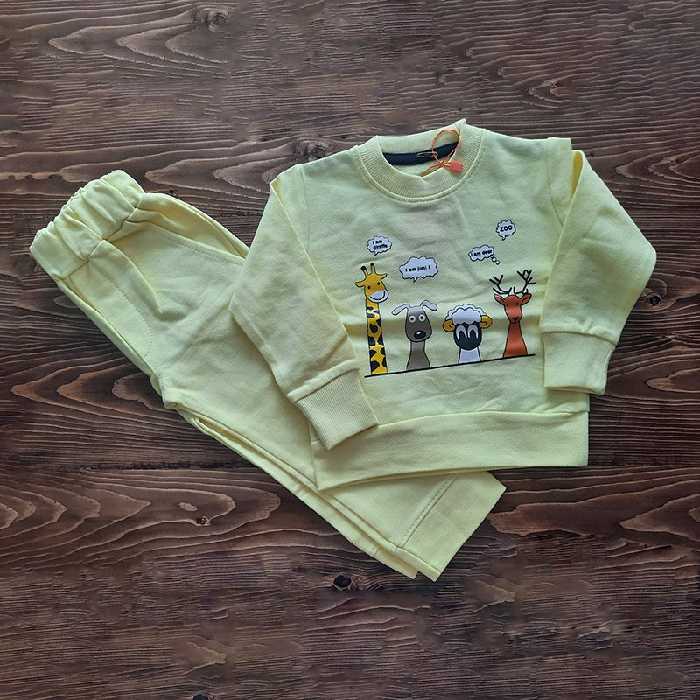 بلوز و شلوار حیوانات جنس دورس سایز 30