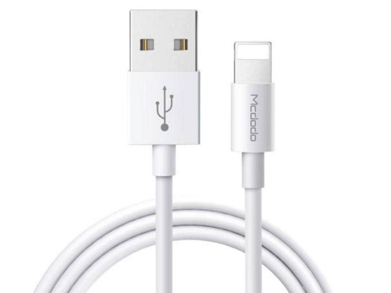 کابل شارژ و انتقال داده لایتنینگ مک دودو Mcdodo CA-602 Lightning Data Cable 1M