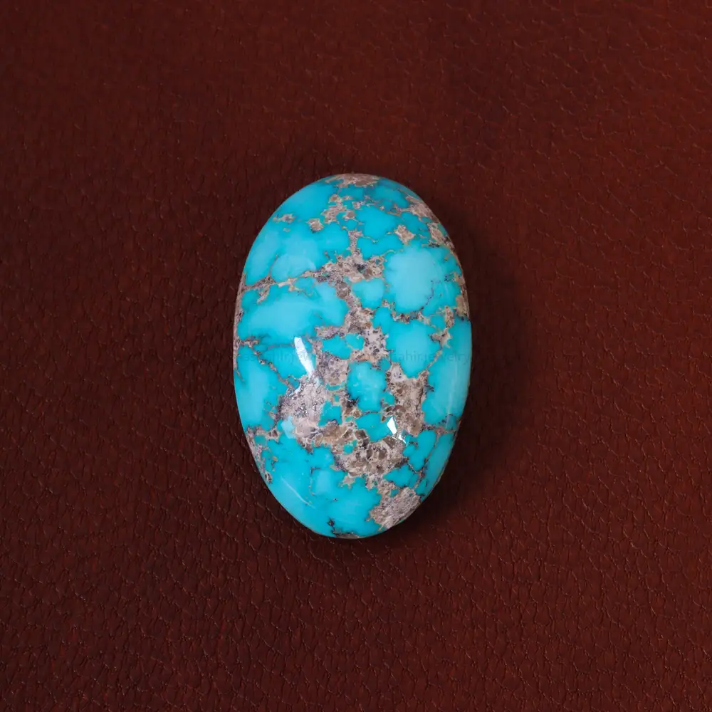 نگین فیروزه شجری کد 28079 - جواهری مشاهیر