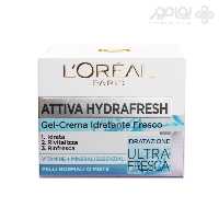 ژل کرم آبرسان لورال مدل ACTIVE HYDRAFRESH مناسب پوست نرمال و مختلط