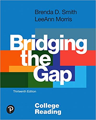 خرید و دانلود نسخه کامل کتاب Bridging the Gap: College Reading (13th Edition)[2019] - PDF