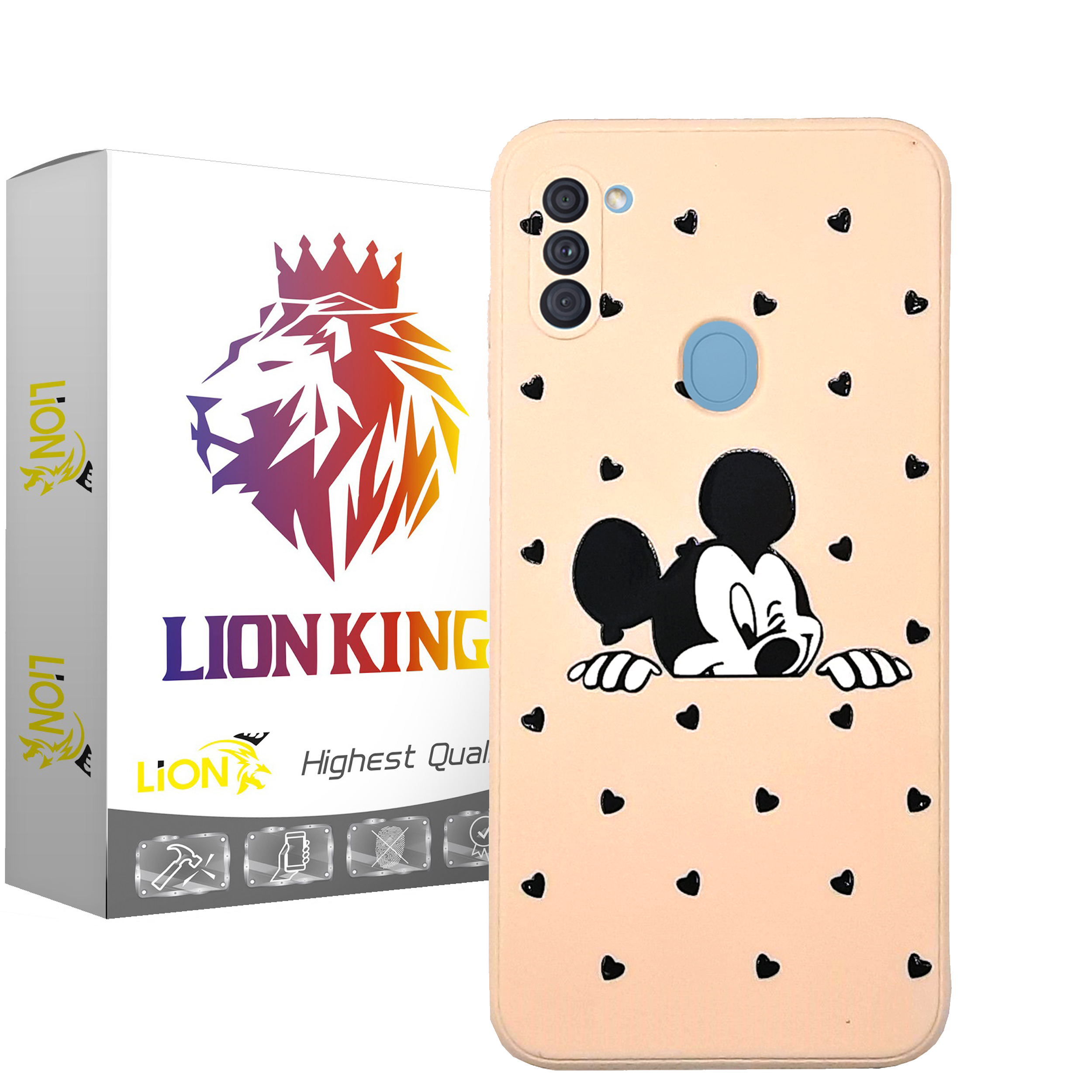 کاور لاین کینگ مدل PORMIKI مناسب برای گوشی موبایل سامسونگ Galaxy A11