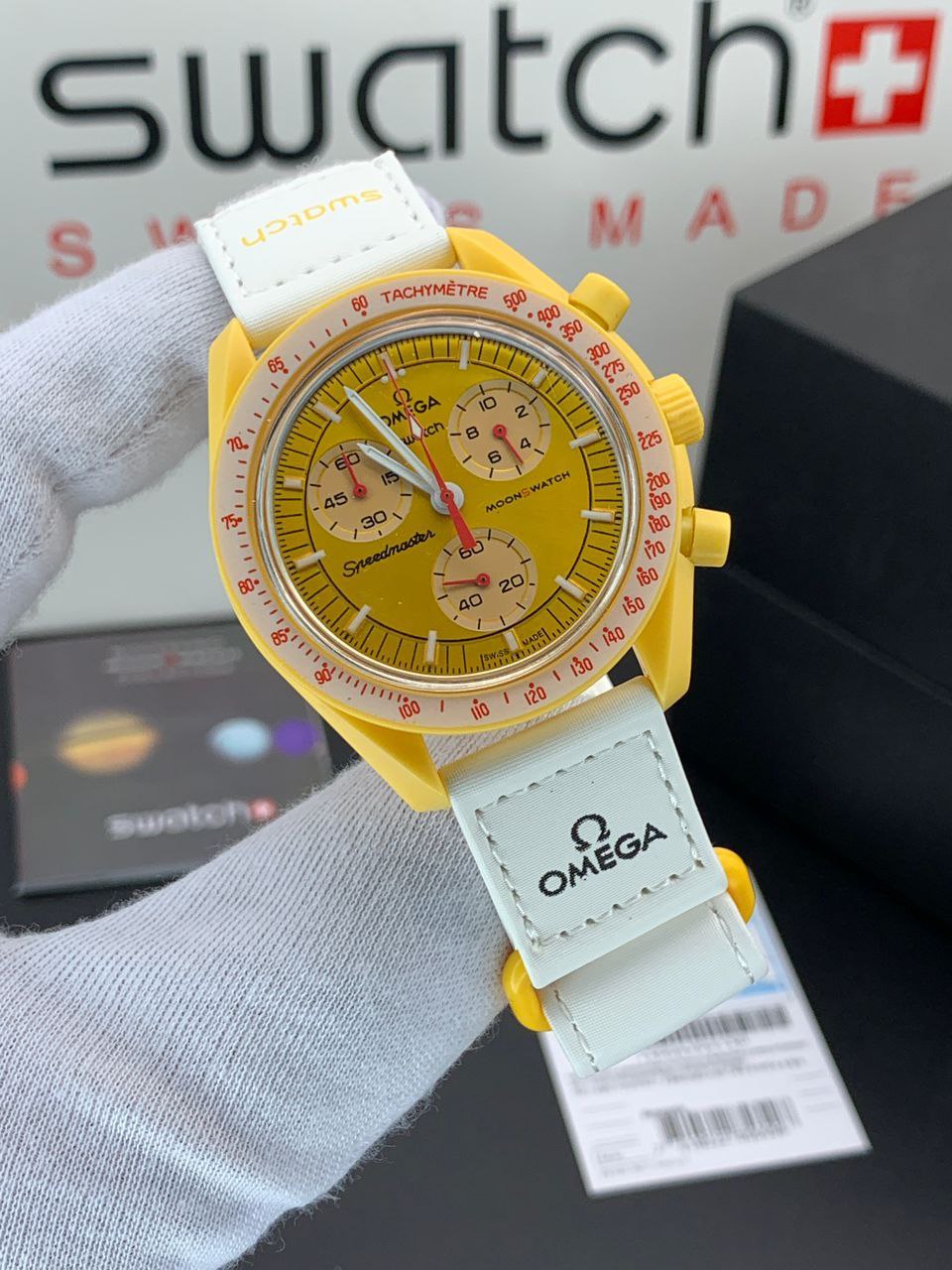 ساعت امگا سواچ مدل خورشید Omega Swatch Mission to Sun