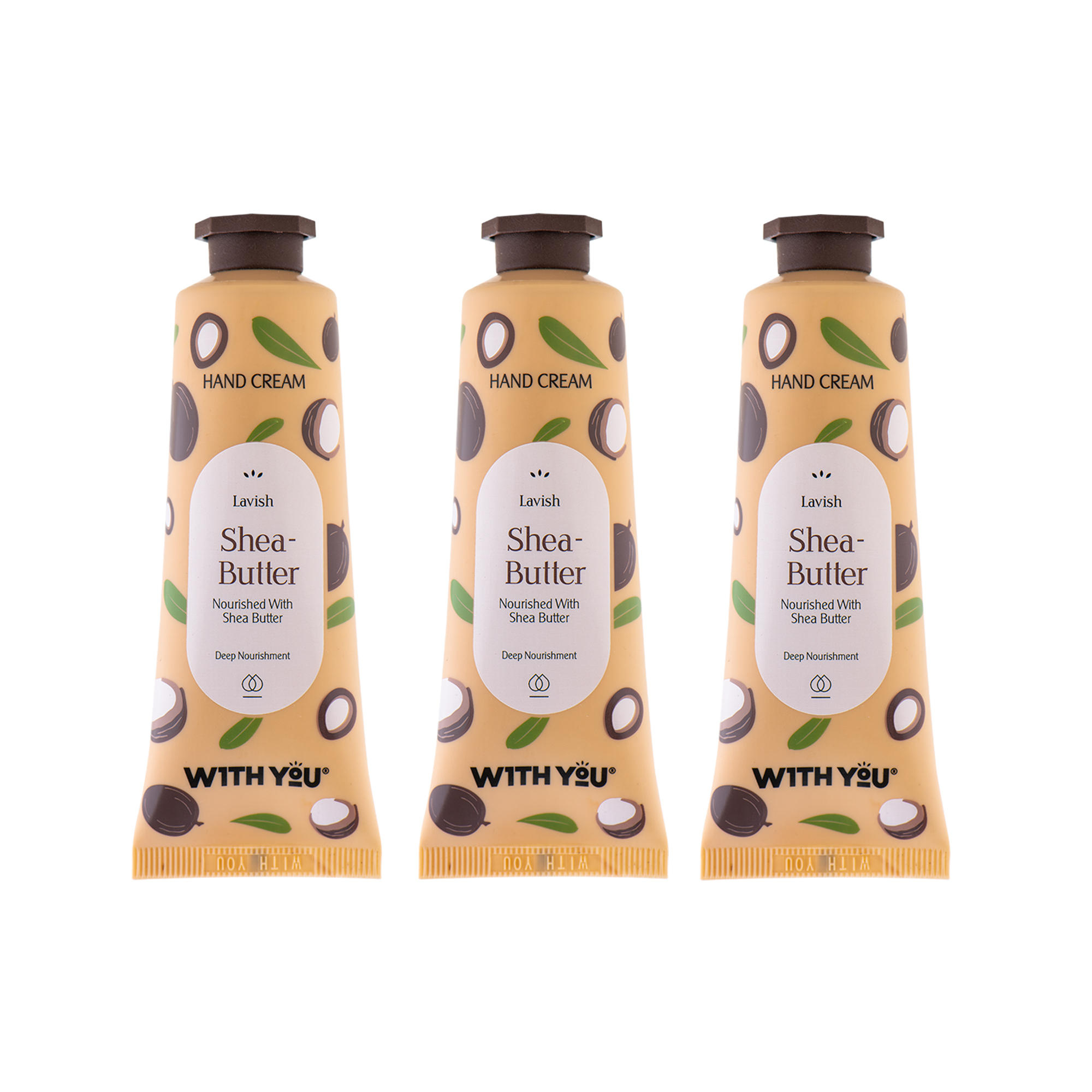 کرم مرطوب کننده ویت یو مدل Shea Butter حجم 50 میلی لیتر مجموعه 3 عددی