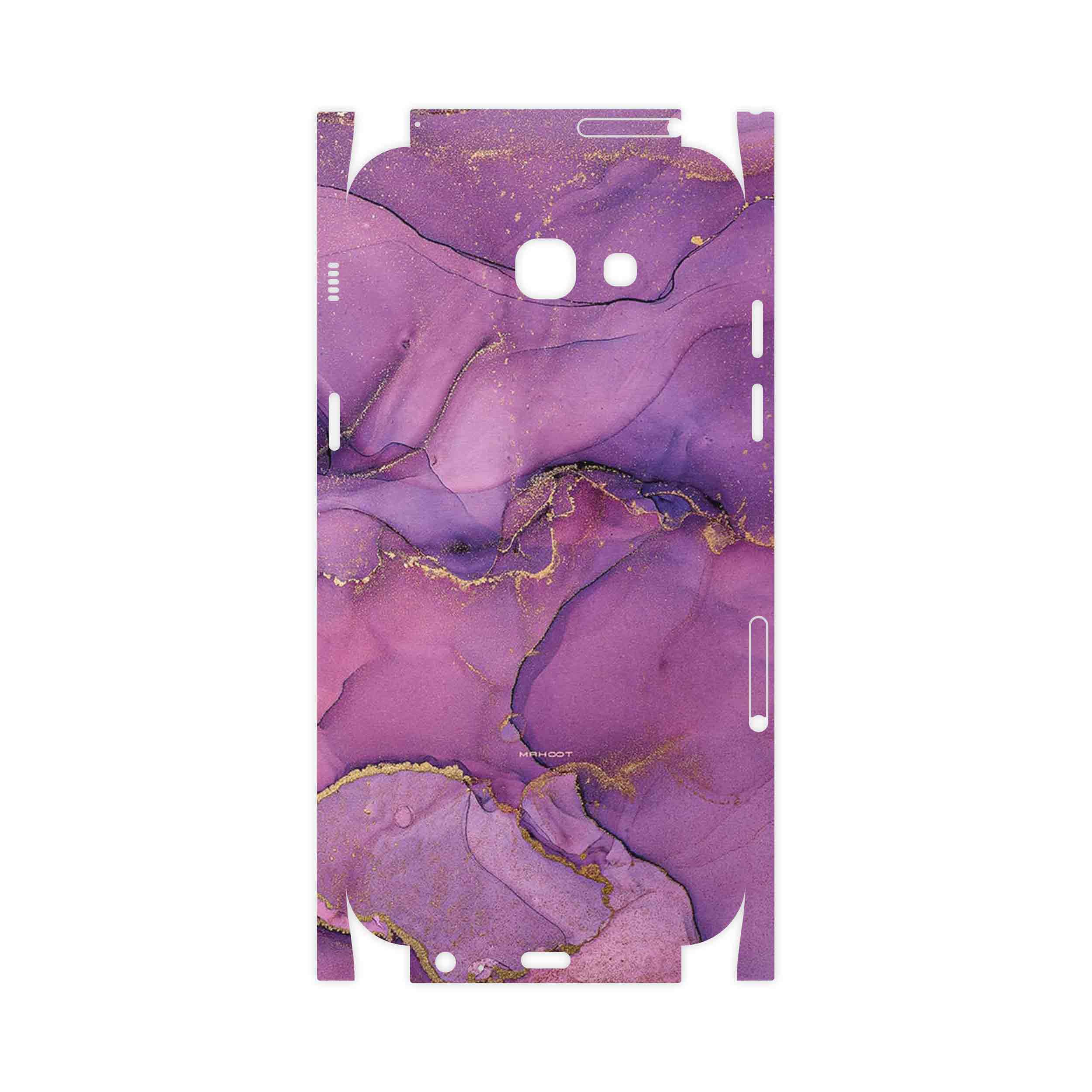 برچسب پوششی ماهوت مدل Purple Marble-FullSkin مناسب برای گوشی موبایل سامسونگ Galaxy A5 2017