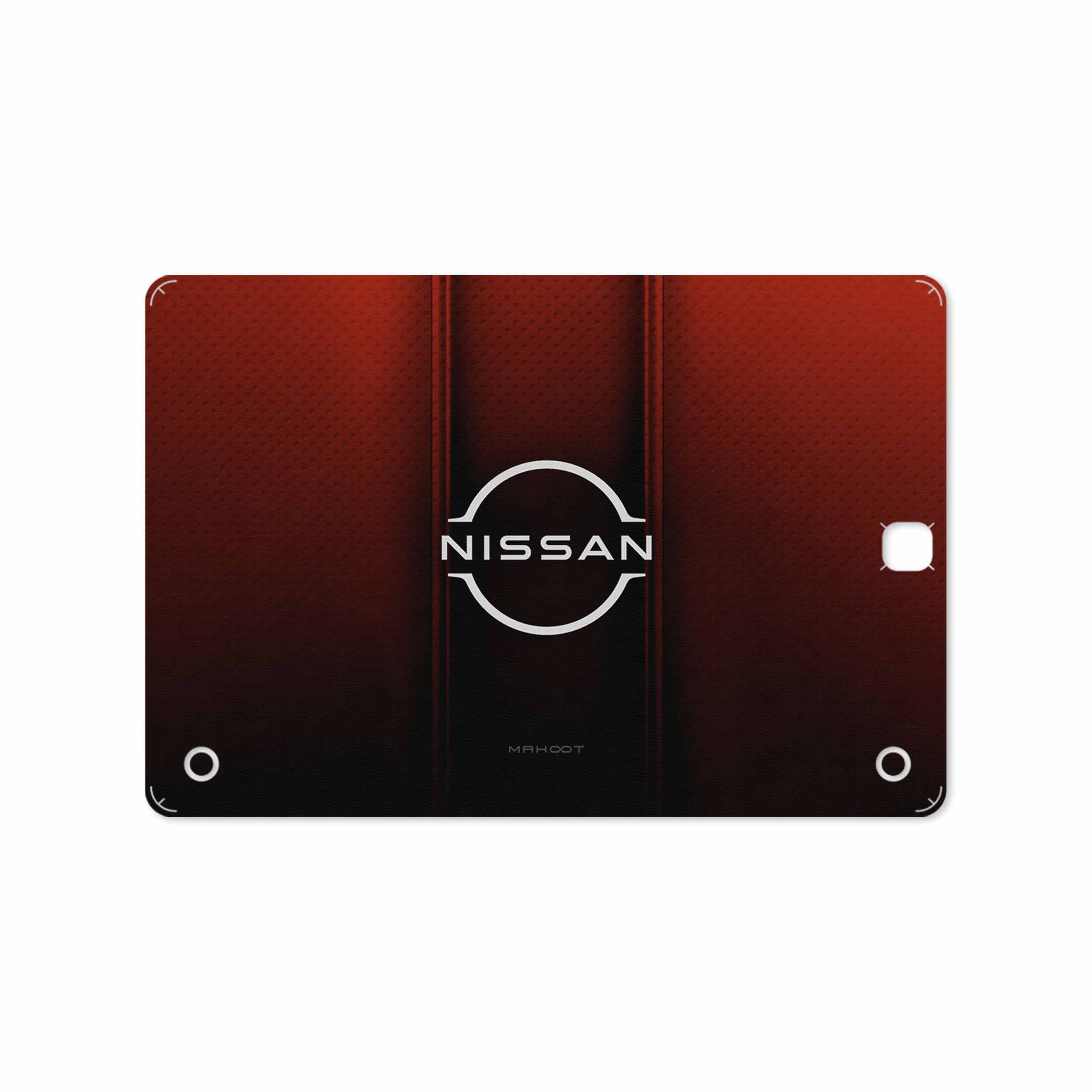 برچسب پوششی ماهوت مدل Nissan-Logo مناسب برای تبلت سامسونگ Galaxy Tab A 9.7 2015 T555