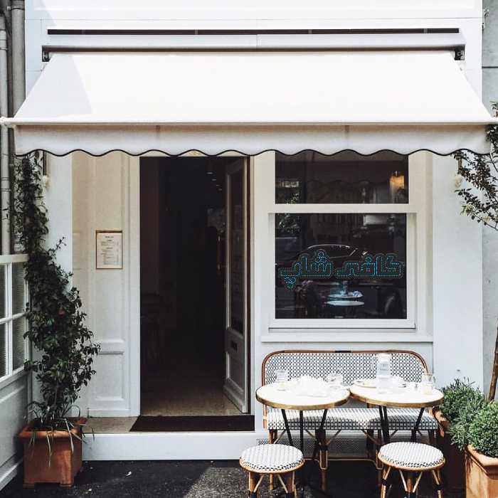 تابلو ال ای دی آیاز طرح کافه کد 683B