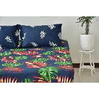 سرویس ملحفه بومرنگ مدل Hawaii-A2P90 یکنفره 2 تکه