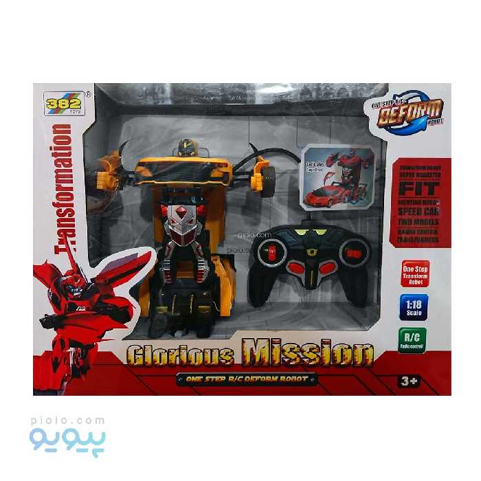 اسباب بازی ربات تبدیل شونده آیتم36D