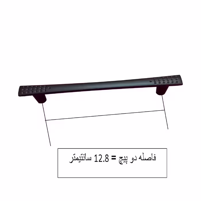 دستگیره کابینت مدل AB128 بسته 3 عددی