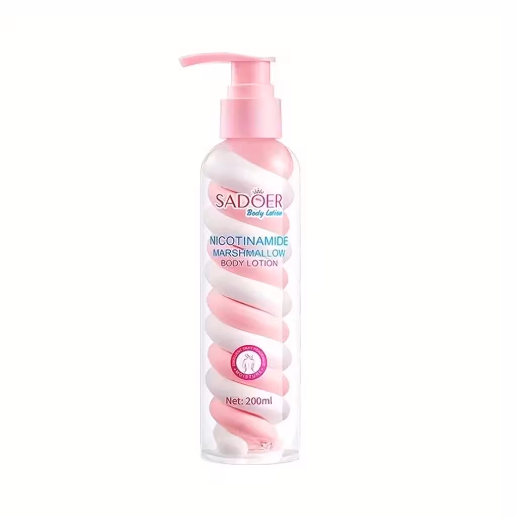 لوسیون بدن مارشمالو سادور | Sadoer Marshmallow Body Lotion