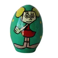 تخم مرغ سفالی مدل نقاشی فانتزی