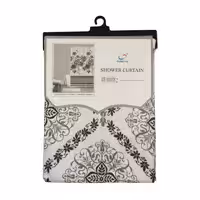 پرده حمام طرح سنتی سایز 200x180 سانتیمتر