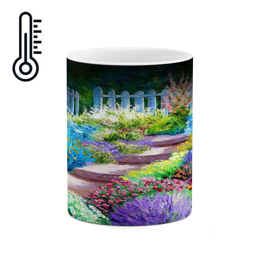 ماگ حرارتی کاکتی طرح نقاشی مدل mgh13704