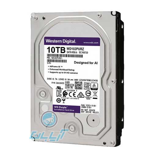 هارد اینترنال 10 ترابایت اصلی وسترن دیجیتال