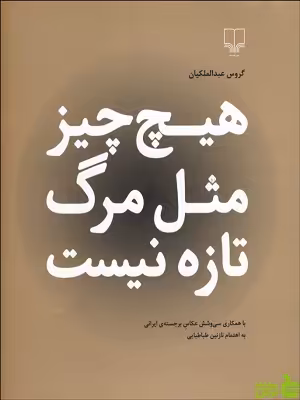 کتاب هیچ چیز مثل مرگ نیست اثر گروس عبدالملکیان - سیب ترش - SibTorsh | تخفیف ویژه