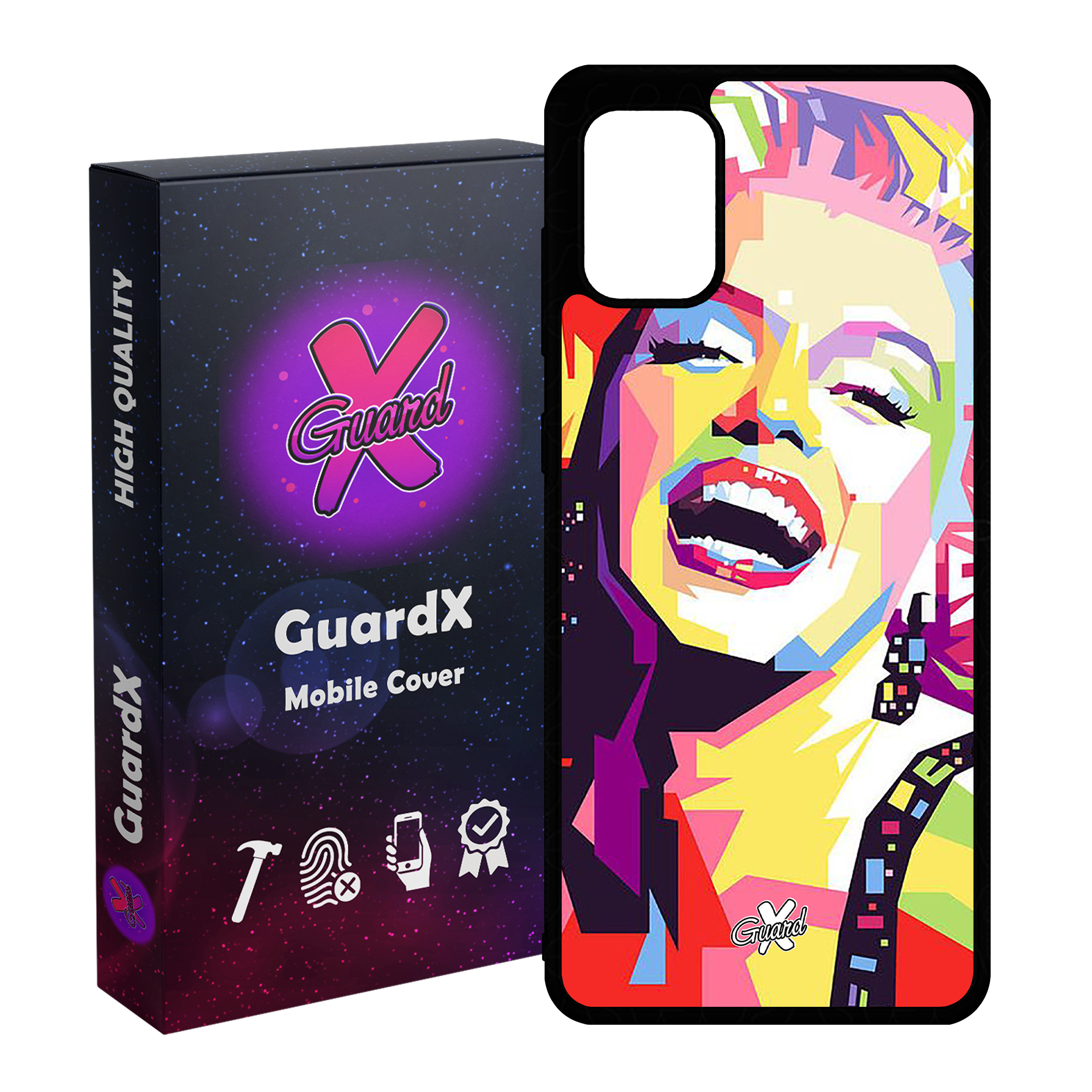 کاور گارد ایکس طرح Marilyn Monroe مدل Glass10273 مناسب برای گوشی موبایل سامسونگ Galaxy A51