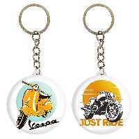 جاکلیدی خندالو مدل موتور سیکلت کد 1034110348 مجموعه 2 عددی