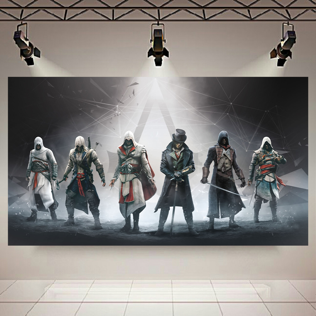 تابلو بوم طرح Game مدل Assassins Creed کد AR8630