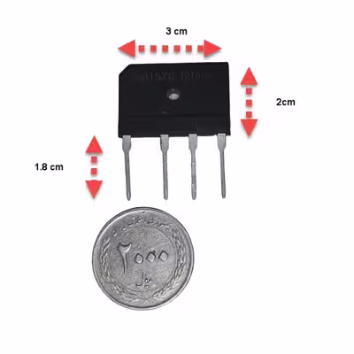 پل دیود مدل D15XB