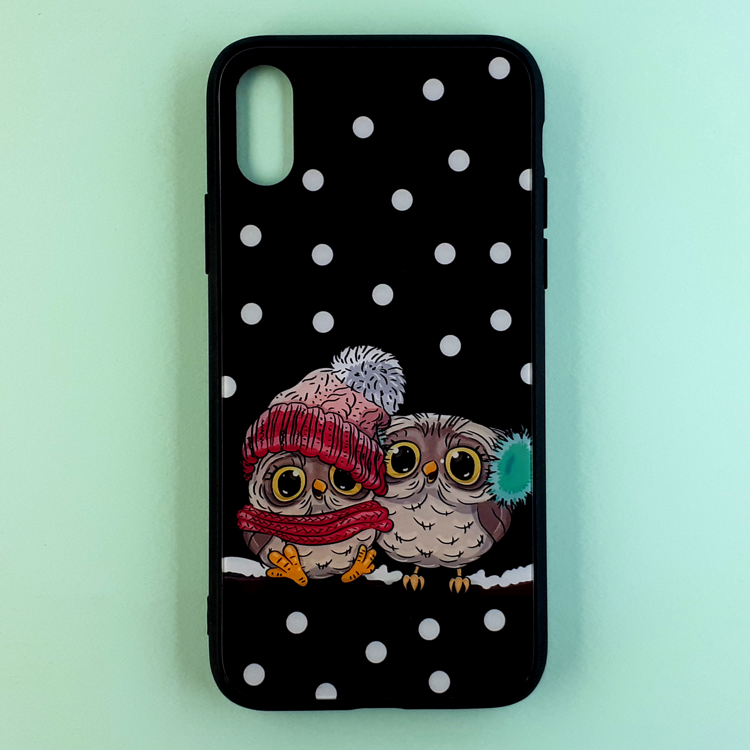 کاور طرح جغد کد 01 مناسب برای گوشی موبایل اپل Iphone X/XS