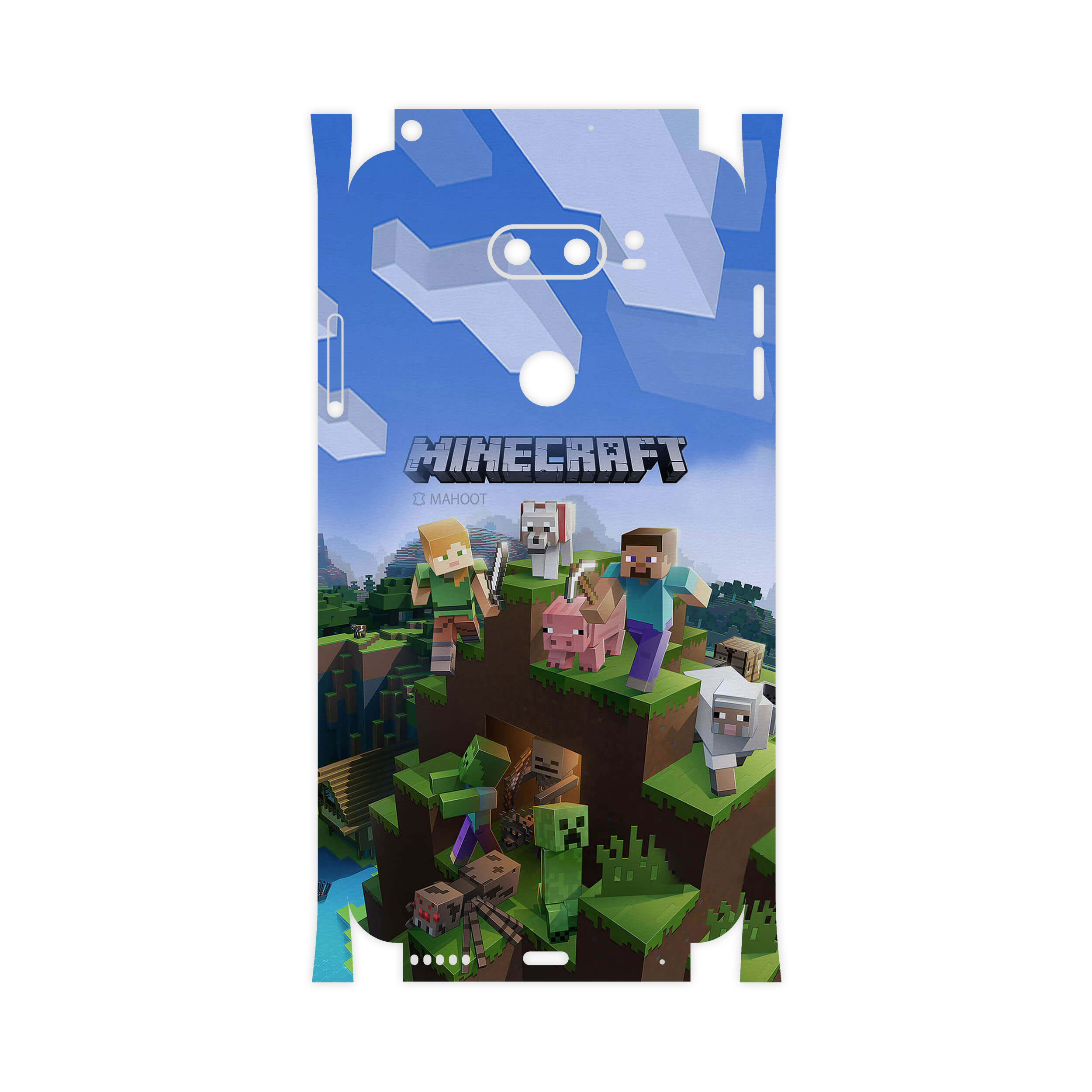 برچسب پوششی ماهوت مدل Minecraft-Game-FullSkin مناسب برای گوشی موبایل ال جی V30