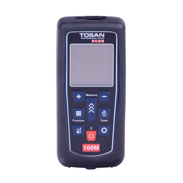 متر لیزری 100 متری توسن پلاس مدل M0100LDM