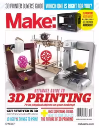 خرید و دانلود نسخه کامل کتاب Make Ultimate Guide to 3D Printing