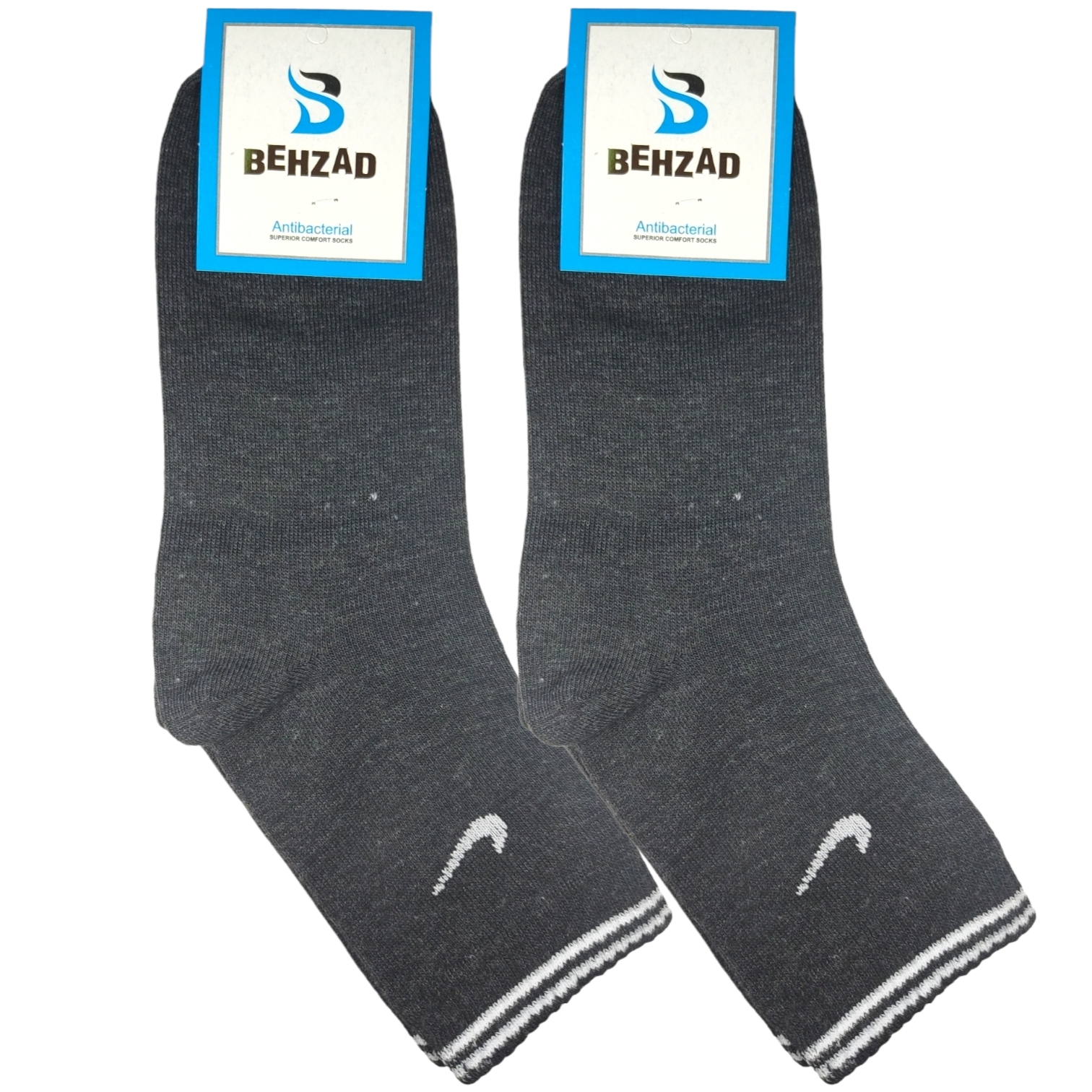 جوراب بهزاد  مدل Antibacterial بسته 2 عددی