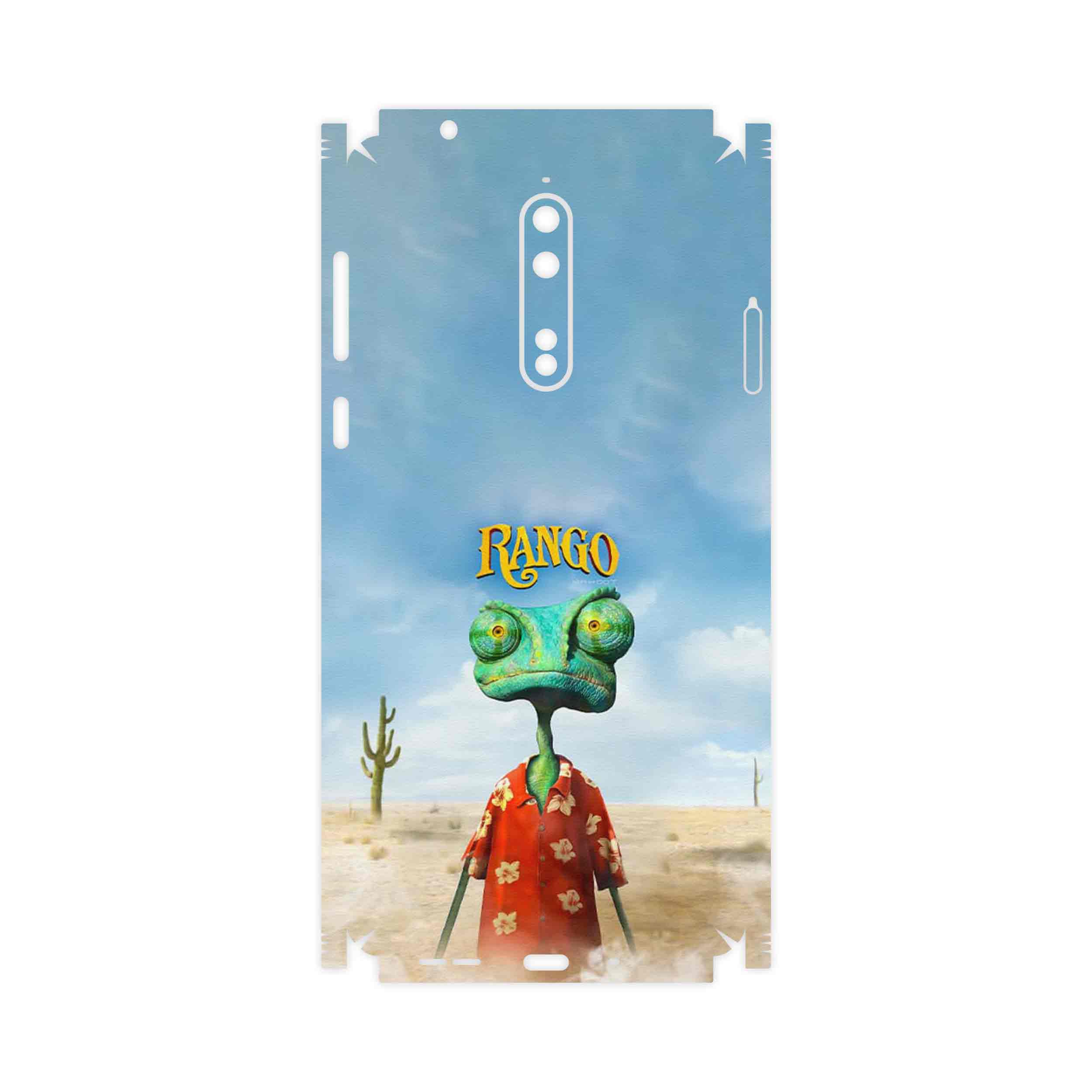 برچسب پوششی ماهوت مدل Rango-FullSkin مناسب برای گوشی موبایل نوکیا 8