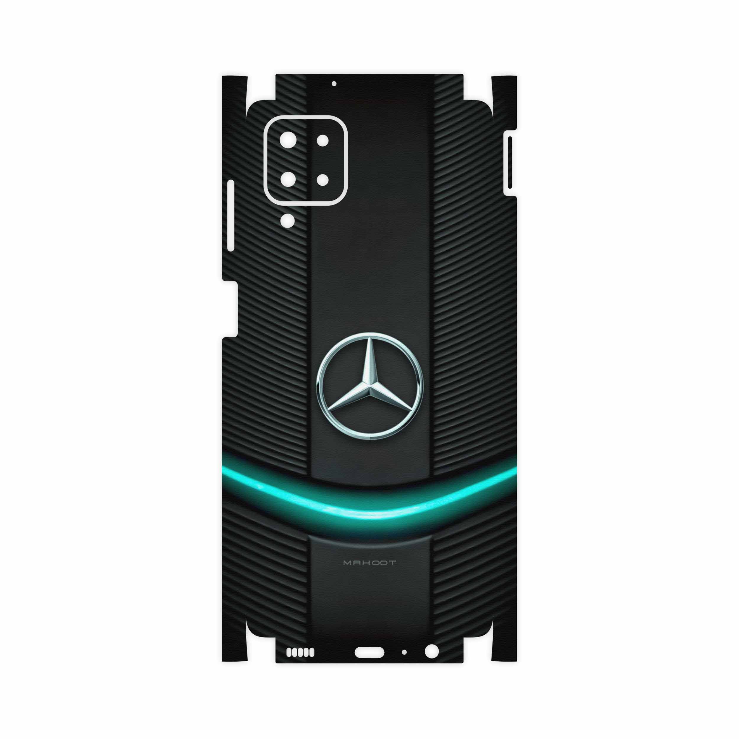 برچسب پوششی ماهوت مدل Mercedes-Benz-FullSkin مناسب برای گوشی موبایل سامسونگ Galaxy M12