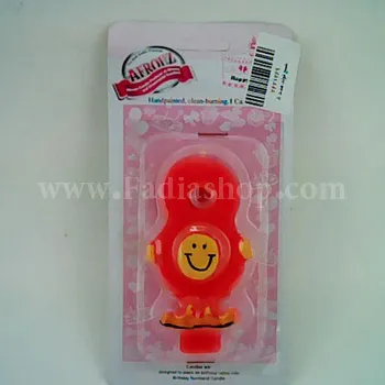 شمع تولد عدد 8