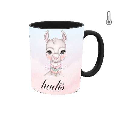 ماگ حرارتی طرح اسم حدیث مدل لاما 