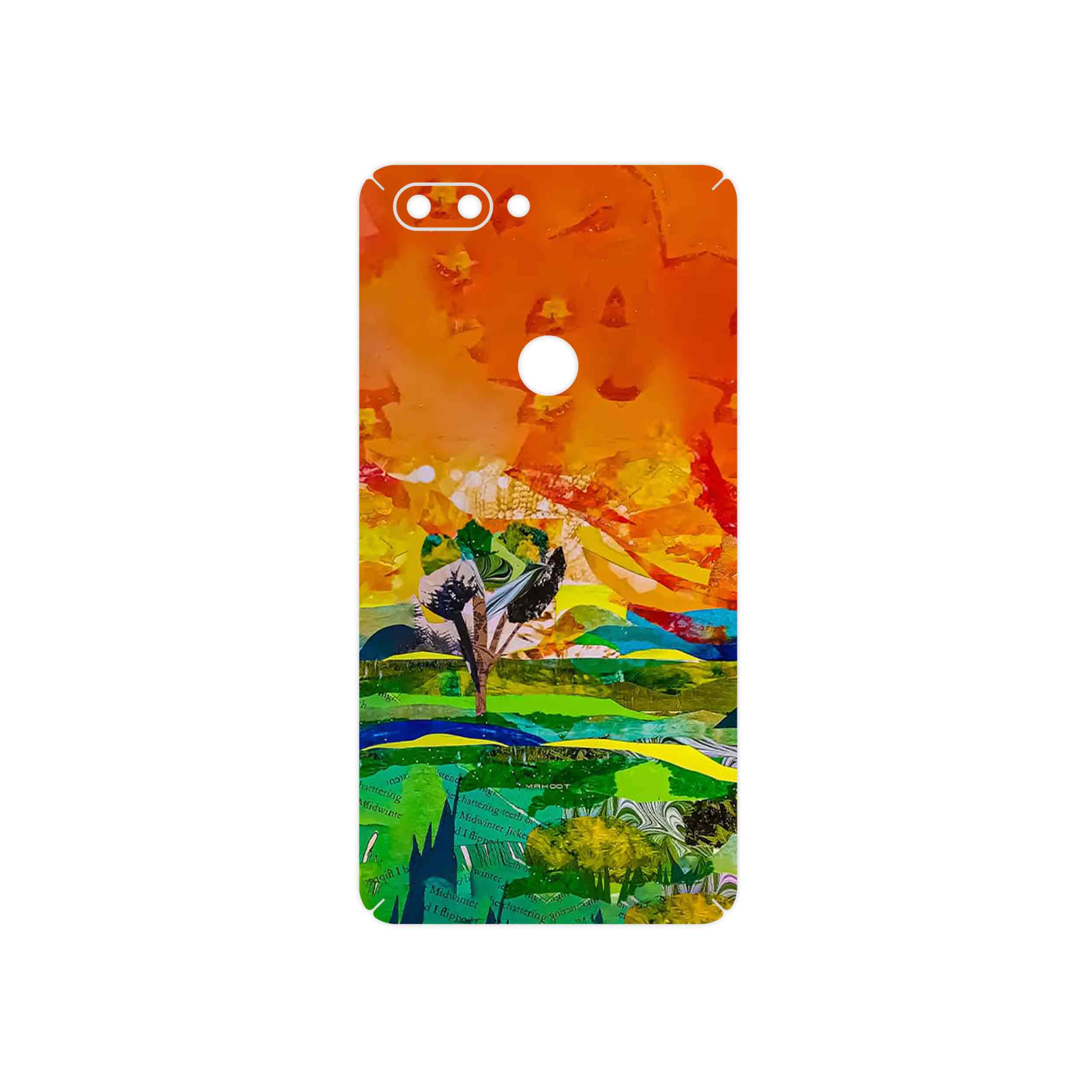 برچسب پوششی ماهوت مدل Collage of Painting مناسب برای گوشی موبایل تکنو Phantom 8