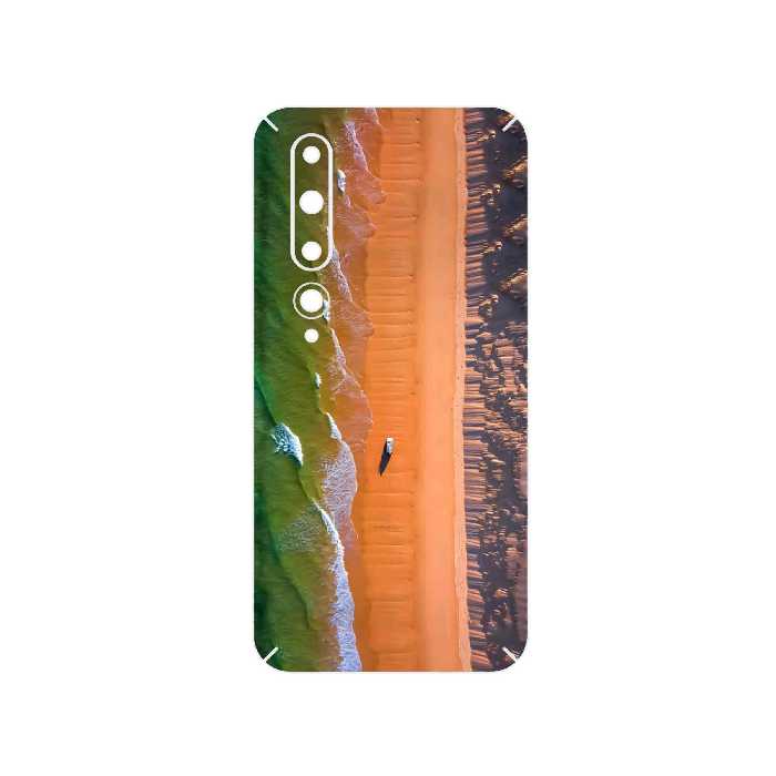 برچسب پوششی ماهوت مدل Beach and Green Sea مناسب برای گوشی موبایل شیائومی Mi 10 5G