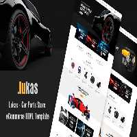 دانلود قالب اچ تی ام ال Lukas