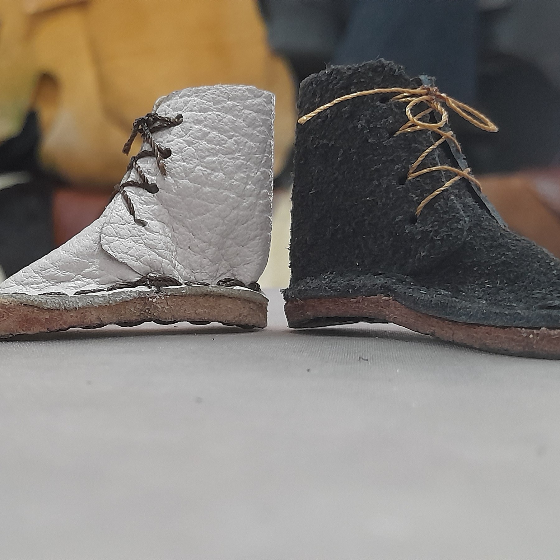 پوتین پاسویچی چرمی فانتزی