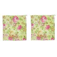 دستمال آشپزخانه مدل حوله ای گلدار کد 02 مجموعه 2 عددی