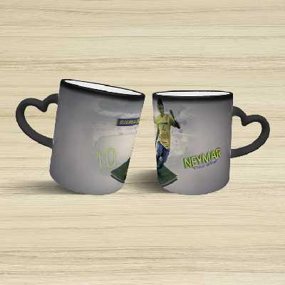 ماگ حرارتی مدل دسته قلبی طرح نیمار کد 73