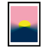 قیمت و خرید تابلو دکوراتیو مدل نقاشی گرافیکی انتزاعی کد 1278