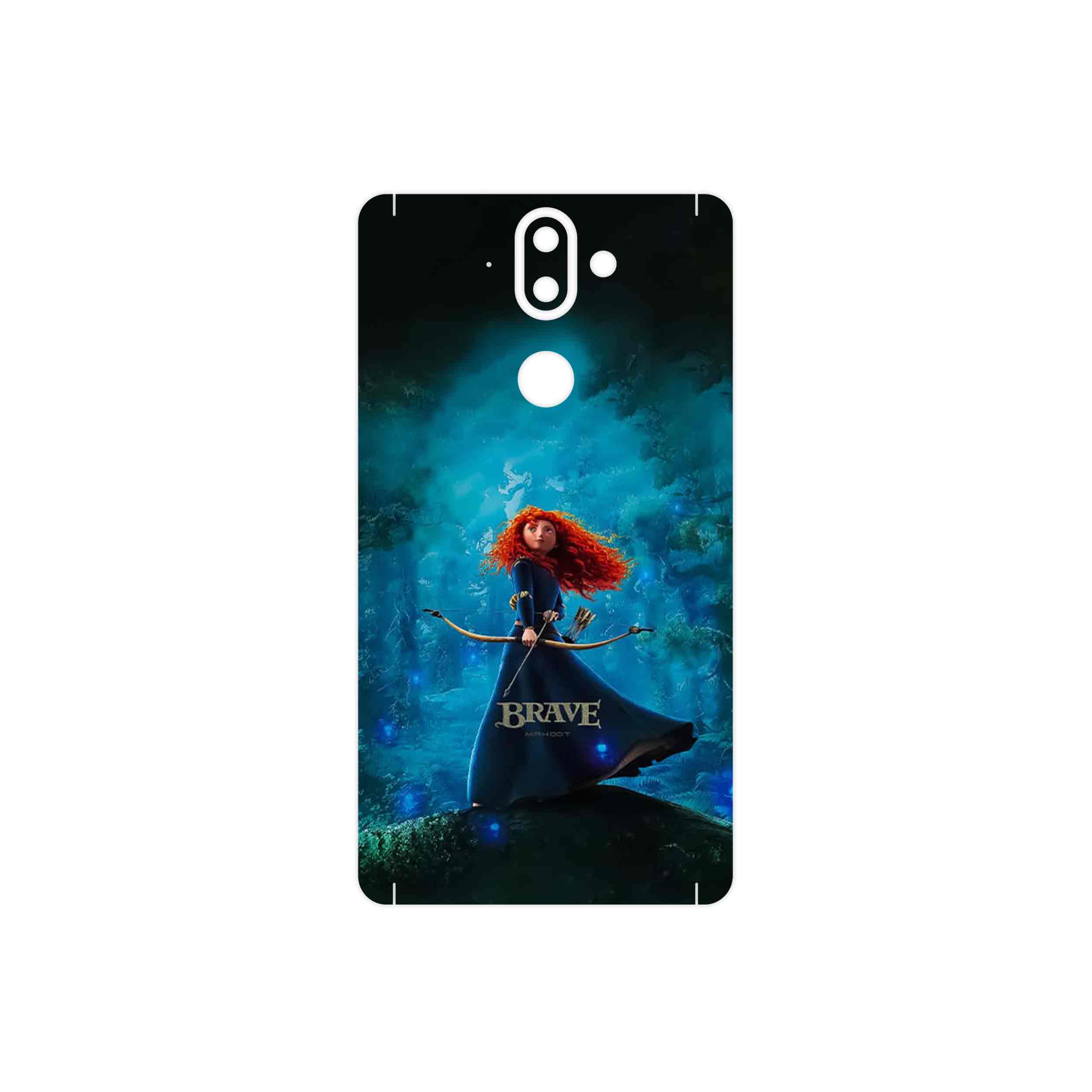 برچسب پوششی ماهوت مدل Brave مناسب برای گوشی موبایل نوکیا 8 Sirocco